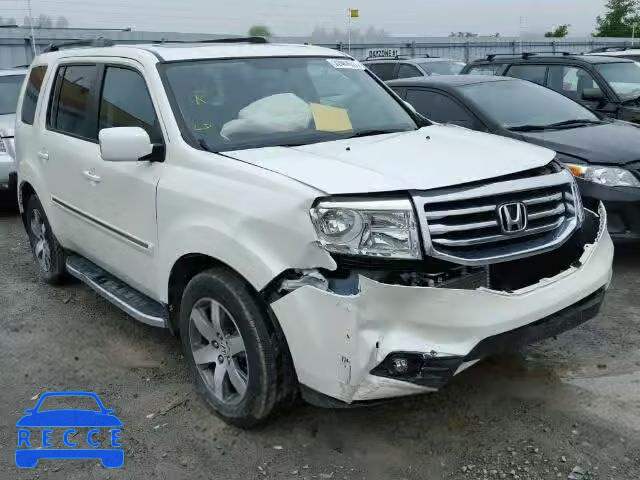 2014 HONDA PILOT TOUR 5FNYF4H91EB505145 image 0