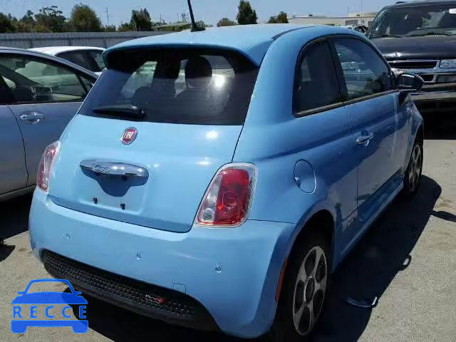 2015 FIAT 500 ELECTR 3C3CFFGE0FT732709 image 3