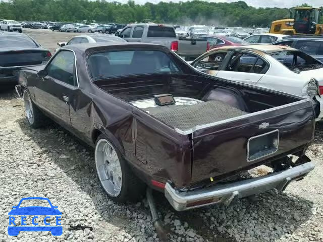 1985 CHEVROLET EL CAMINO 3GCCW80H2FS905678 image 8