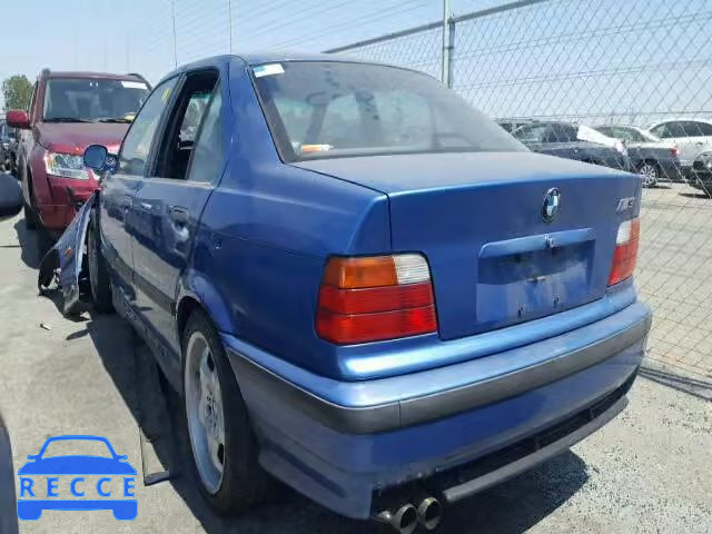 1997 BMW M3 AUTOMATICAT WBSCD0324VEE12085 image 2