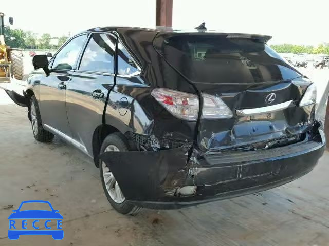 2011 LEXUS RX 450H JTJZB1BA4B2405148 image 2