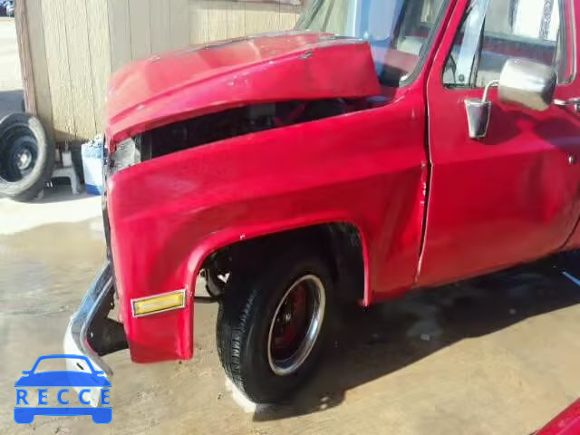 1981 CHEVROLET C10 1GCDC14H6BB157098 зображення 8