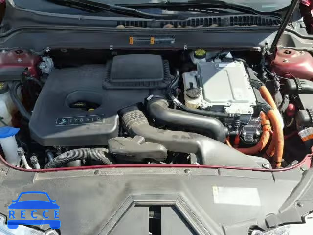 2014 LINCOLN MKZ HYBRID 3LN6L2LUXER830015 image 6