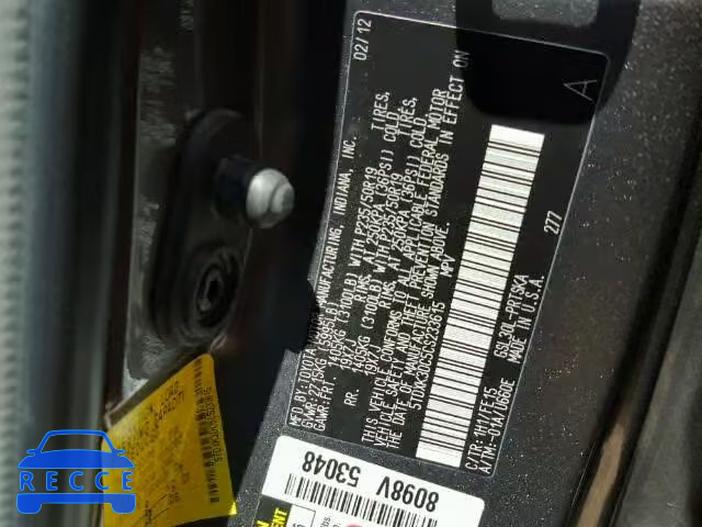 2012 TOYOTA SIENNA SPORT 5TDXK3DC5CS233615 image 9