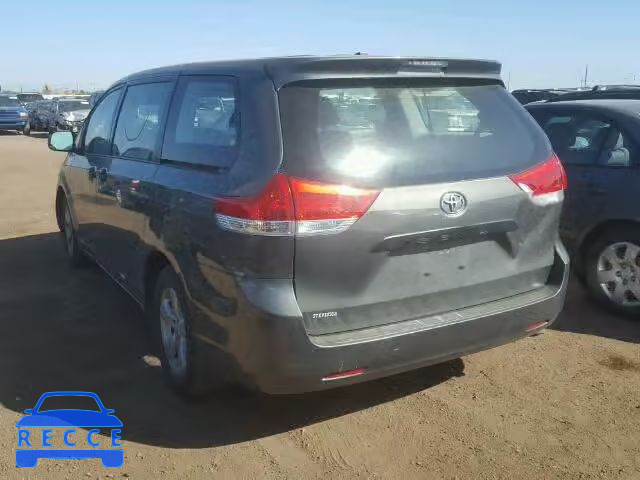 2011 TOYOTA SIENNA 5TDZK3DC0BS014519 image 2