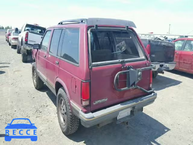 1993 GMC JIMMY S15 1GKDT13W5P2509552 image 2