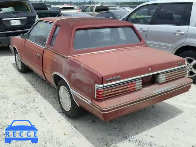 1984 CHRYSLER LEBARON 1C3BC51D0EG313440 Bild 2