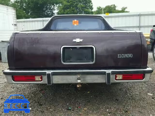 1987 CHEVROLET EL CAMINO 3GCCW80H2HS913007 image 5