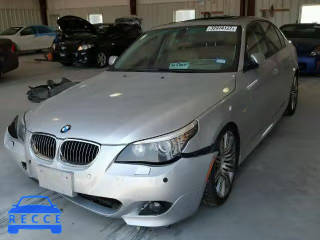 2009 BMW 550I WBANW53559CT55554 зображення 1