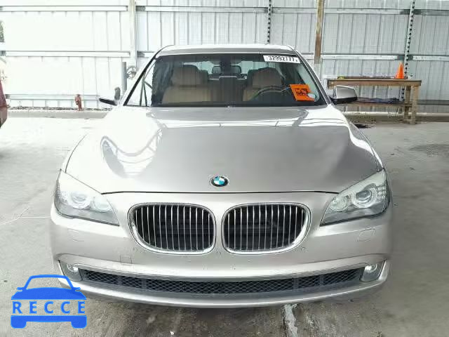 2009 BMW 750I WBAKA83579CY34657 image 8