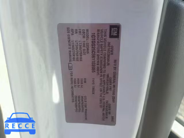 2008 GMC SAVANA G25 1GTGG25C681103955 зображення 9