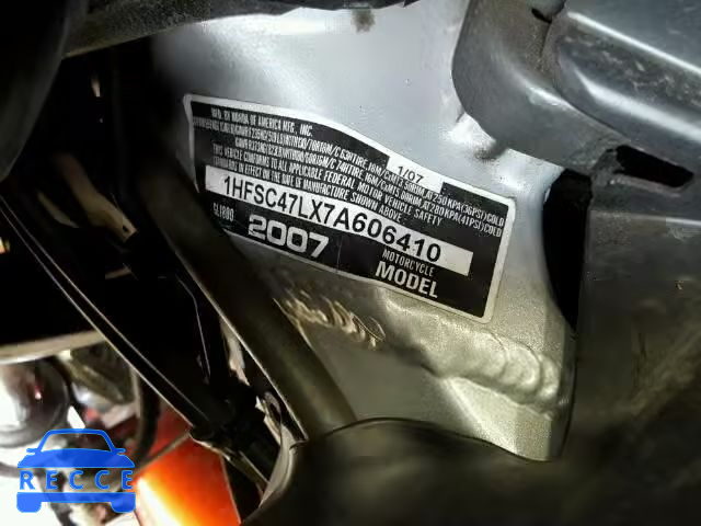 2007 HONDA GL1800 1HFSC47LX7A606410 image 9