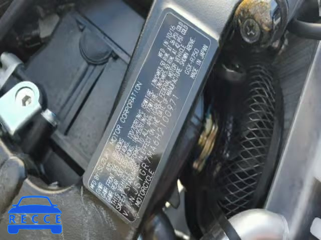 2017 SUZUKI GSX-R750 JS1GR7MA6H2100971 image 9