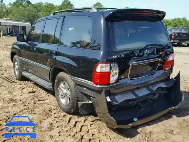 2001 LEXUS LX 470 JTJHT00W713505206 image 2