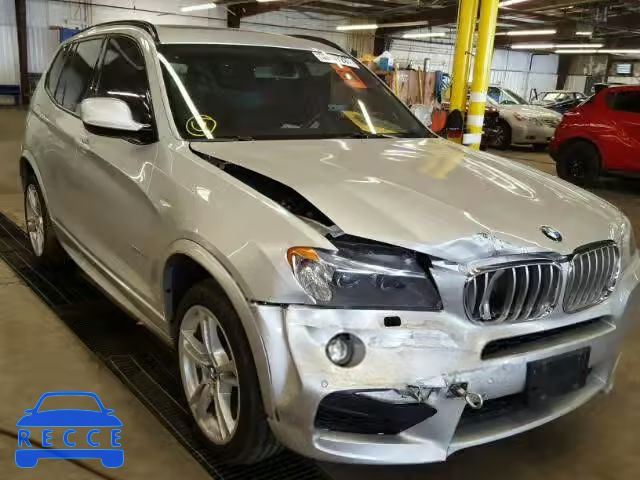 2012 BMW X3 XDRIVE3 5UXWX7C54CL976175 зображення 0