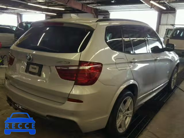 2012 BMW X3 XDRIVE3 5UXWX7C54CL976175 зображення 3