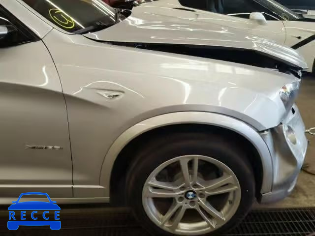 2012 BMW X3 XDRIVE3 5UXWX7C54CL976175 зображення 8