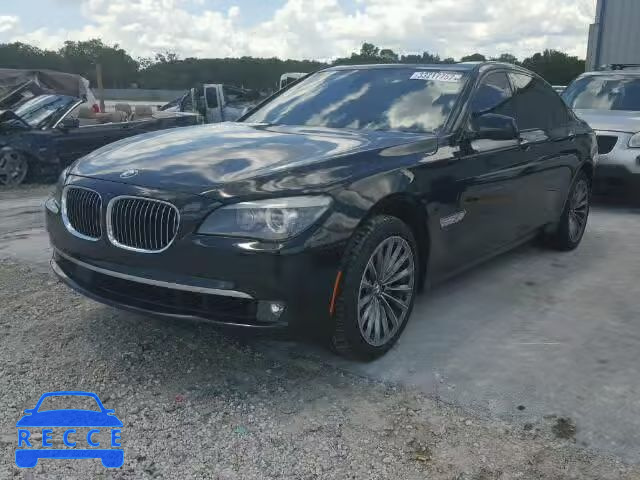 2012 BMW 740I WBAKA4C58CDX20290 зображення 1