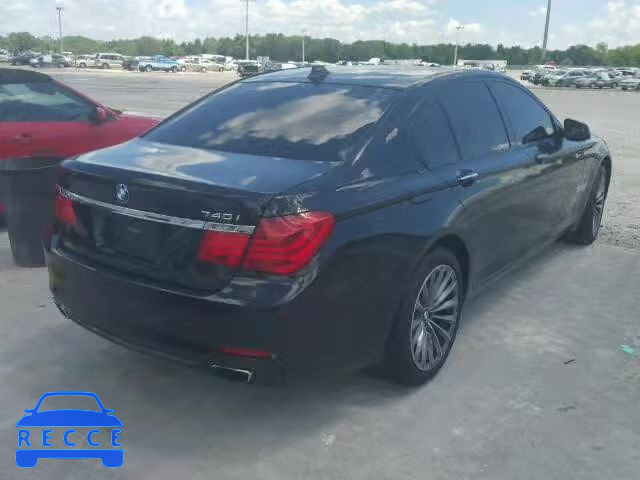 2012 BMW 740I WBAKA4C58CDX20290 зображення 3