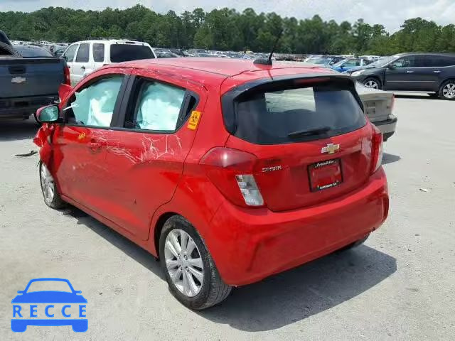 2017 CHEVROLET SPARK 1LT KL8CD6SA2HC774117 зображення 2