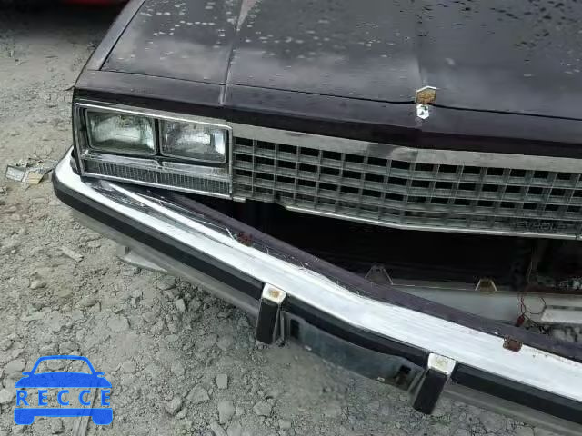 1987 CHEVROLET EL CAMINO 3GCCW80H7HS911592 зображення 9