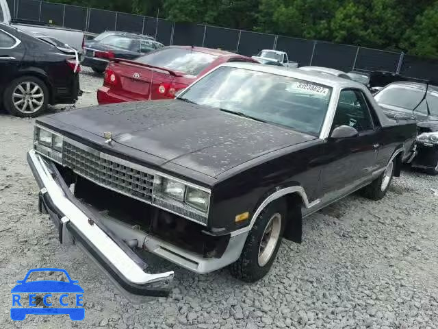 1987 CHEVROLET EL CAMINO 3GCCW80H7HS911592 image 1