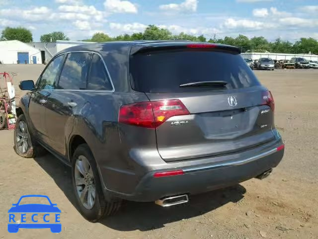 2012 ACURA MDX Advance 2HNYD2H89CH542494 image 2