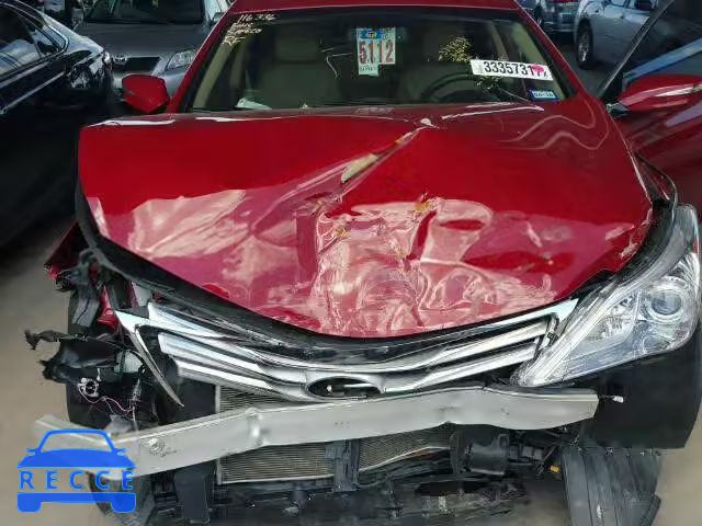 2013 HYUNDAI AZERA KMHFG4JGXDA231587 image 6