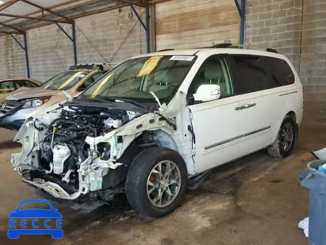 2014 KIA SEDONA EX KNDMH4C73E6565809 image 1