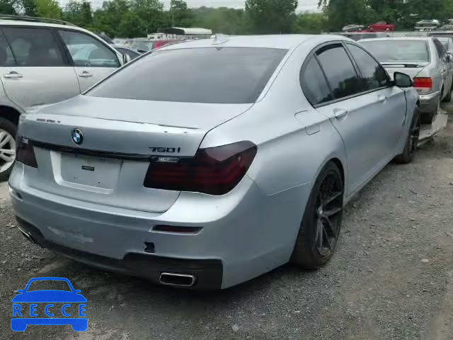 2014 BMW 750I XDRIV WBAYB6C56ED224328 зображення 3