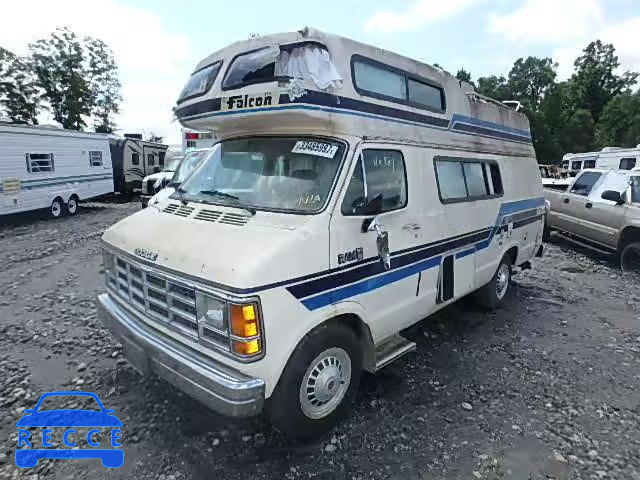 1986 DODGE RAM VAN B3 2B6KB33W2GK587917 image 1