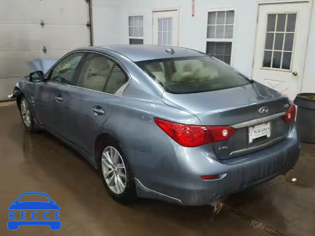 2014 INFINITI Q50 HYBRID JN1AV7AR5EM702166 image 2