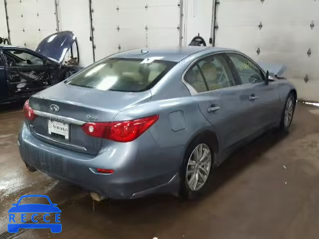 2014 INFINITI Q50 HYBRID JN1AV7AR5EM702166 image 3