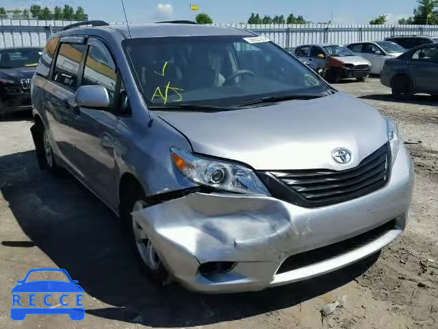 2011 TOYOTA SIENNA 5TDZK3DC6BS022933 image 0