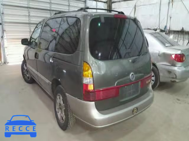 2001 MERCURY VILLAGER E 4M2ZV14T21DJ09759 зображення 2