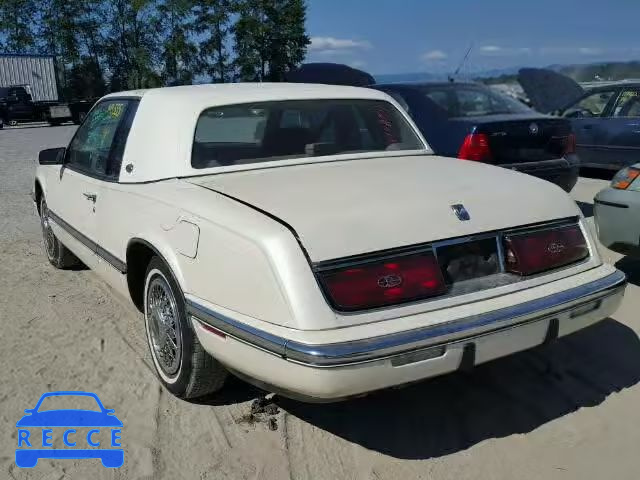 1991 BUICK RIVIERA 1G4EZ13L9MU401743 image 2