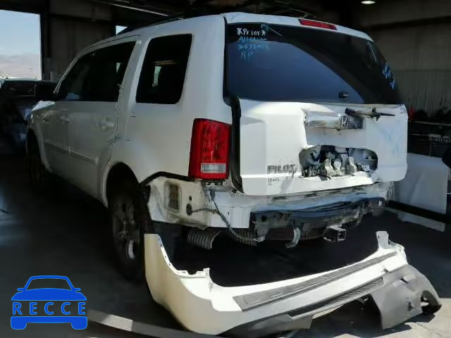 2013 HONDA PILOT EXLN 5FNYF3H78DB017639 image 2