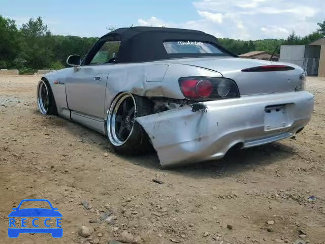 2002 HONDA S2000 JHMAP114X2T001034 image 2