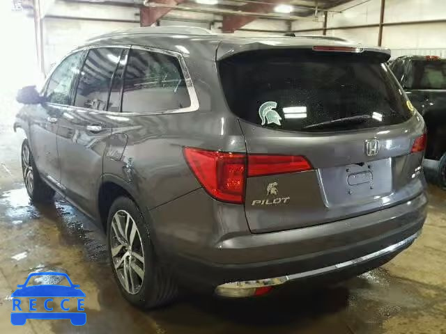 2016 HONDA PILOT ELIT 5FNYF6H09GB070729 image 2