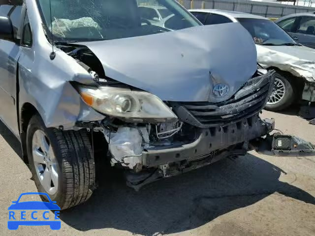 2011 TOYOTA SIENNA 5TDZK3DCXBS075876 image 8