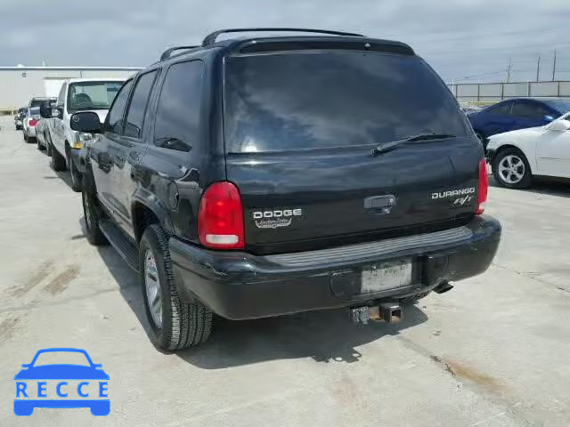 2003 DODGE DURANGO R/ 1D8HS78Z93F525022 image 2