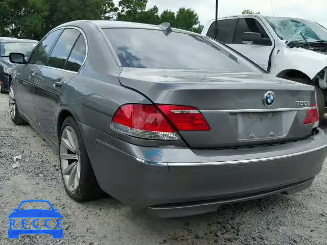 2008 BMW 750I WBAHL83528DT12290 image 2