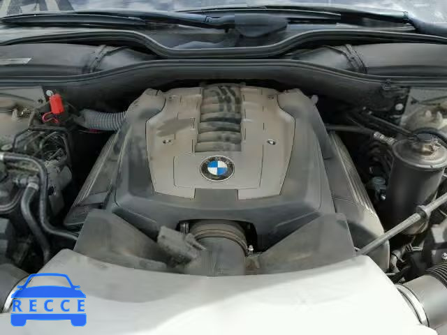 2008 BMW 750I WBAHL83528DT12290 зображення 6
