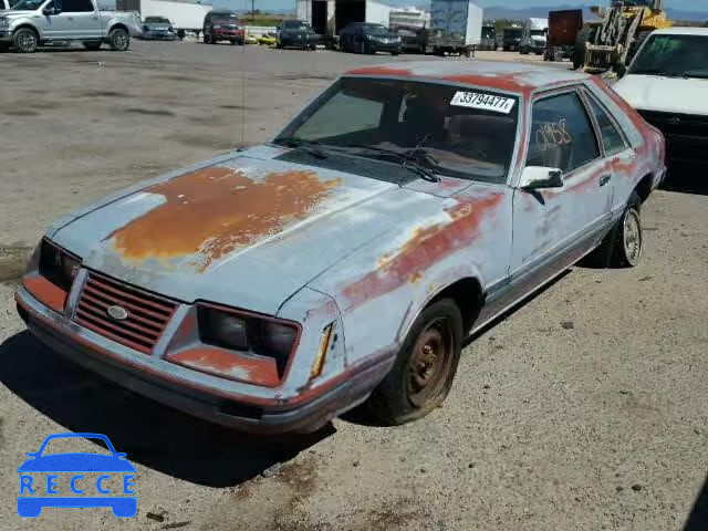 1984 FORD MUSTANG L 1FABP28M3EF147222 image 1