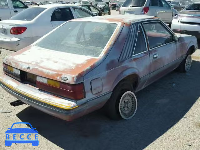 1984 FORD MUSTANG L 1FABP28M3EF147222 image 3