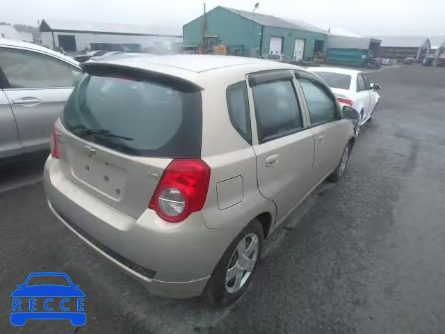 2009 CHEVROLET AVEO LS 3G1TV65E49L132323 зображення 4