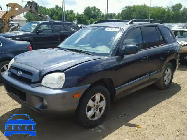 2005 HYUNDAI SANTA FE KM8SC73D2FU917833 image 1