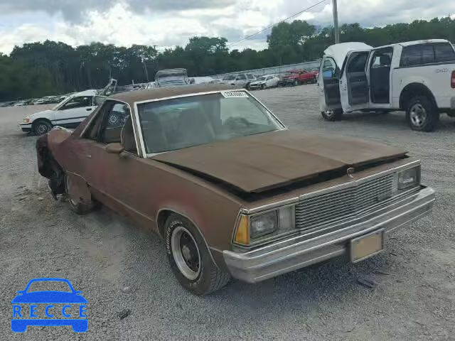 1981 CHEVROLET EL CAMINO 1GCCW80J4BR465981 image 0