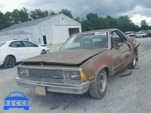 1981 CHEVROLET EL CAMINO 1GCCW80J4BR465981 image 1