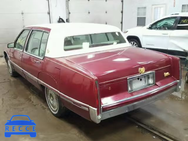 1992 CADILLAC FLEETWOOD 1G6CB53B0N4256109 image 2